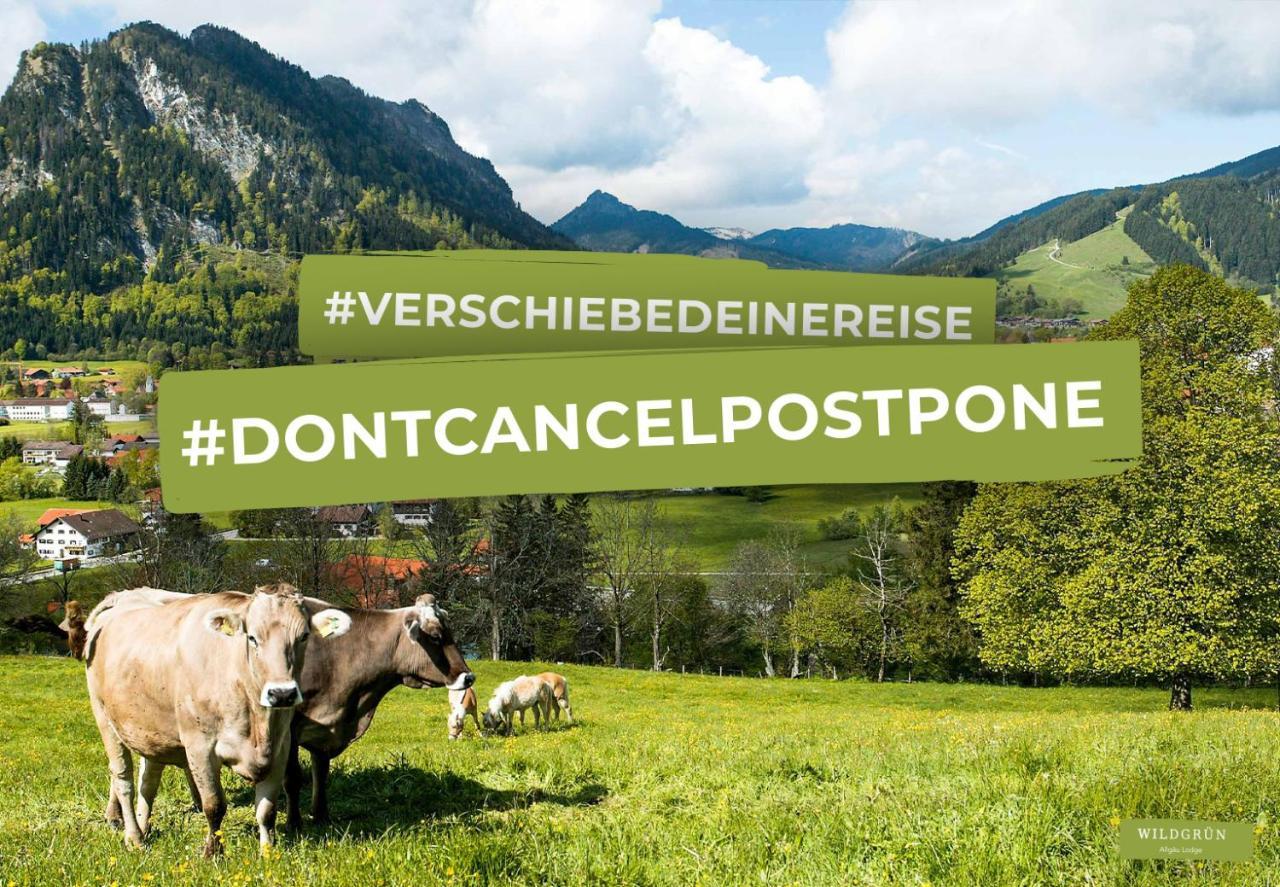 Ferienwohnung Wildgrün Pfronten Exterior foto